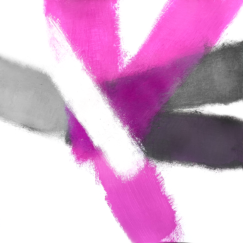 Malé projevení ve čtverci /Small manifestation in Square-study for triptych